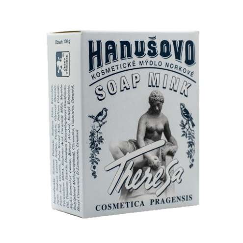 Hanušovo kosmetické mýdlo norkové SOAP MINK 100g